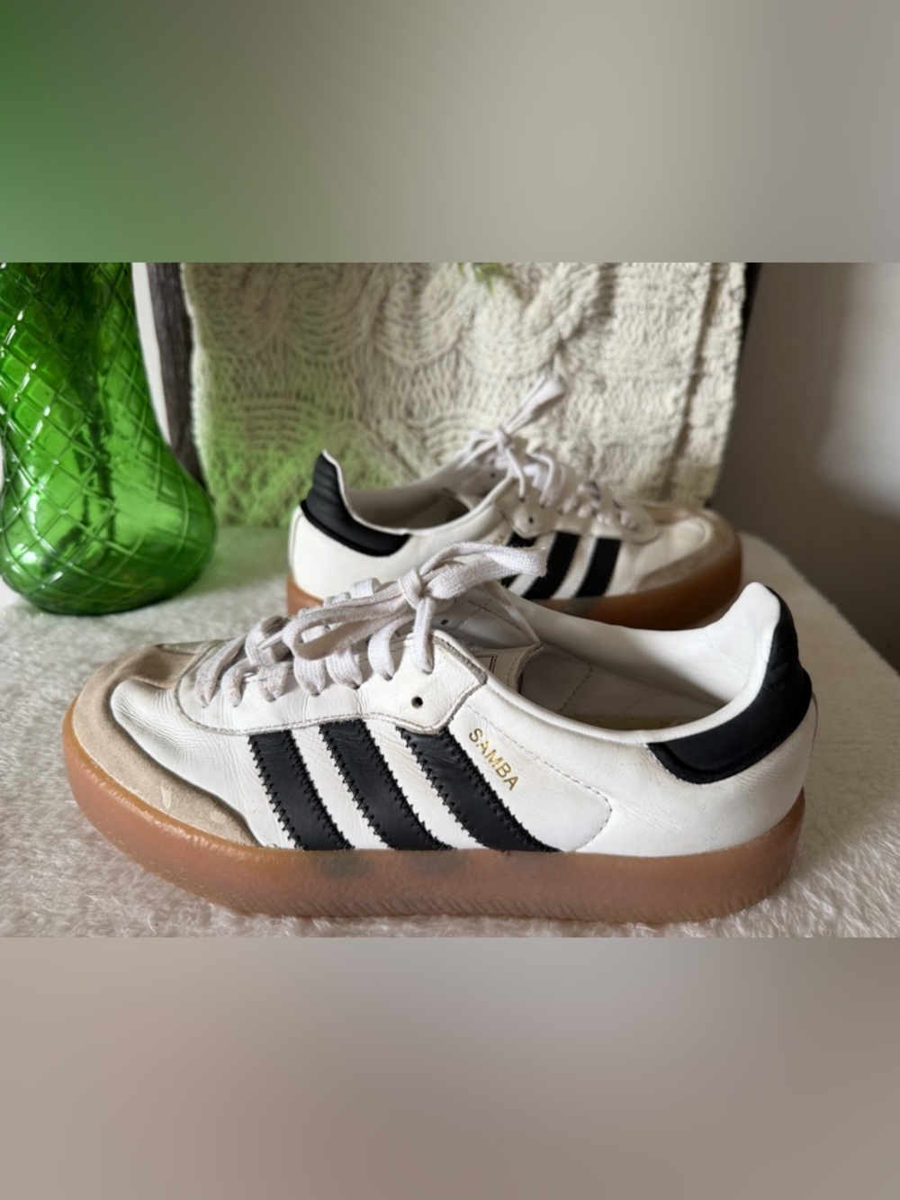 Adidas Samba Sneakers Size 7 Women’s - Picture 4 of 9
